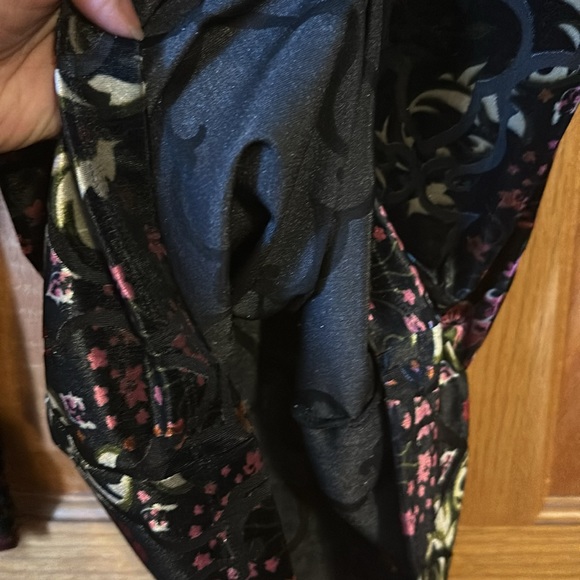 Free People Floral Long Sleeves Lightweight Mini Dress - Picture 12 of 14